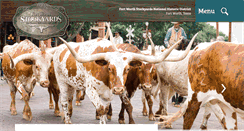 Desktop Screenshot of fortworthstockyards.org